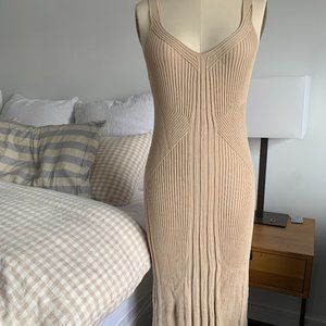 Midi Knit Rib Dress